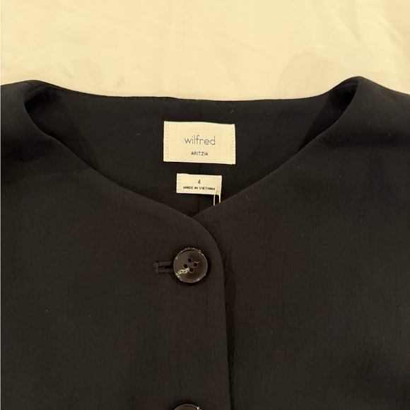 Wilfred Aritzia Black Regal Vest - Picture 3 of 5